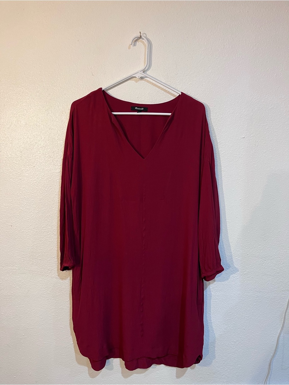 Madewell Du Jour Tunic Dress Large